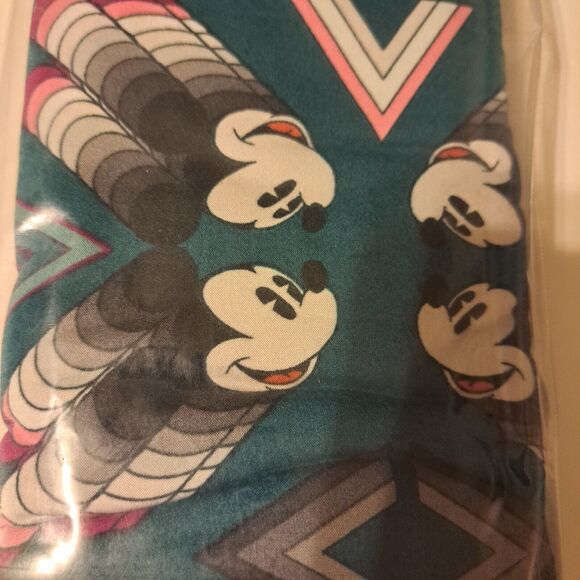 Disney x LuLaRoe Retro Mickey Mouse Head Leggings Geometric Aztec TC2 18+ NEW! - Picture 6 of 9